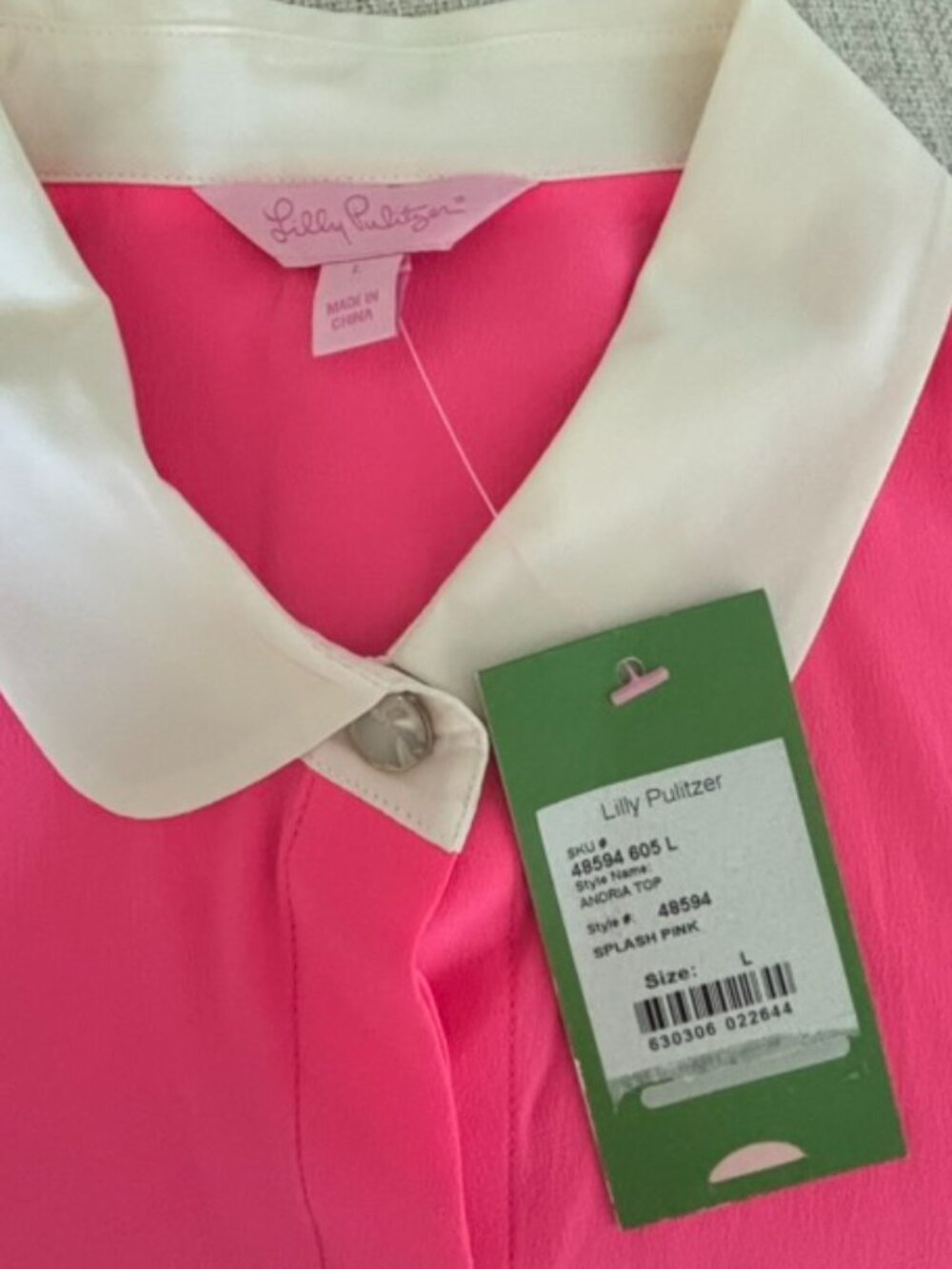 Lilly Pulitzer Andria Top - Picture 3 of 3